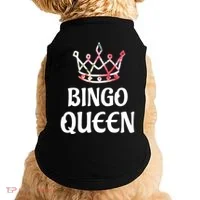 BINGO Queen Long Sleeved Doggie Tank thumb 0
