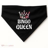 BINGO Queen Long Sleeved USA-Made Doggie Bandana thumb 0
