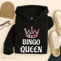 BINGO Queen Long Sleeved Hoodie thumb 4