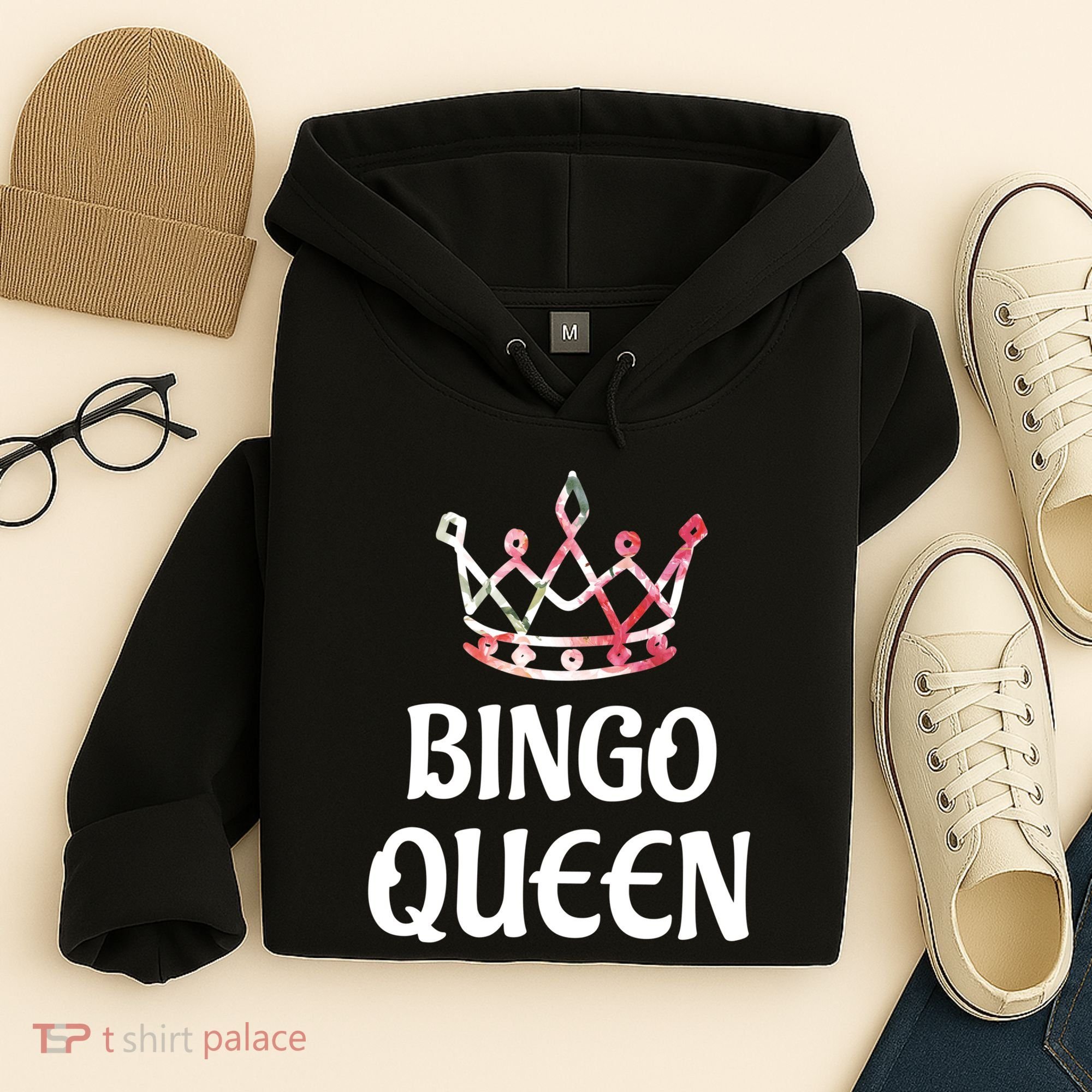 BINGO Queen Long Sleeved Hoodie