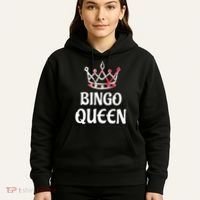 BINGO Queen Long Sleeved Hoodie thumb 5
