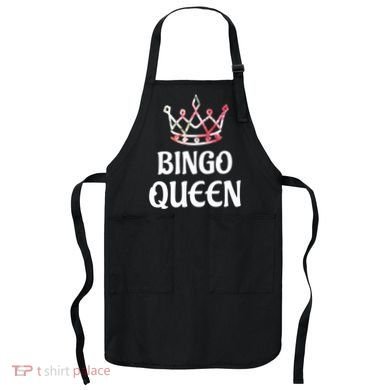 BINGO Queen Long Sleeved Apron
