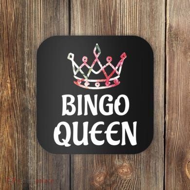 BINGO Queen Long Sleeved Coaster