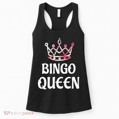 BINGO Queen Long Sleeved Women's Tank Top