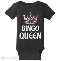 BINGO Queen Long Sleeved Baby Bodysuit thumb 0
