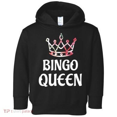 BINGO Queen Long Sleeved Toddler Hoodie