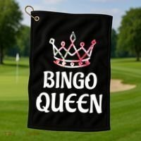 BINGO Queen Long Sleeved Golf Towel thumb 1
