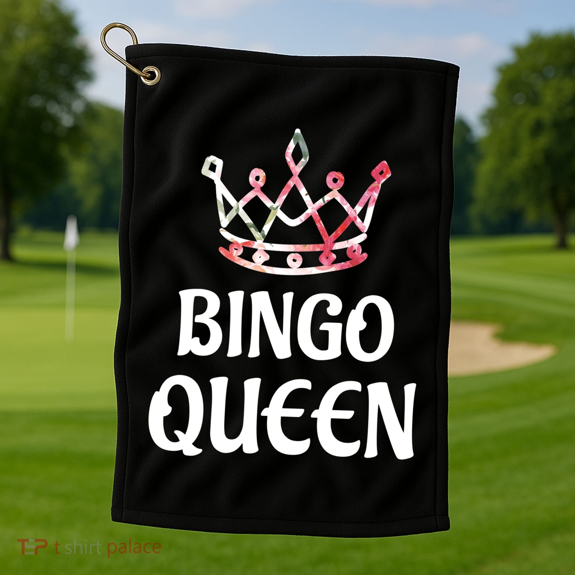 BINGO Queen Long Sleeved Golf Towel