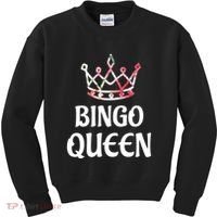 BINGO Queen Long Sleeved Kids Sweatshirt thumb 0