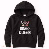 BINGO Queen Long Sleeved Kids Hoodie thumb 0