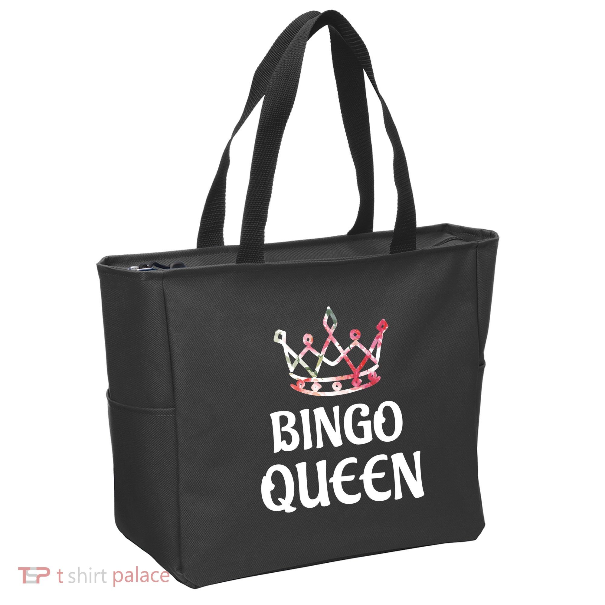 BINGO Queen Long Sleeved Tote Bag
