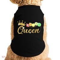 Bingo Queen Lucky Bingo Grandma Gambling Mothers Day Doggie Tank thumb 0