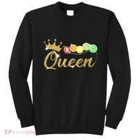 Bingo Queen Lucky Bingo Grandma Gambling Mothers Day Sweatshirt thumb 0