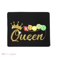 Bingo Queen Lucky Bingo Grandma Gambling Mothers Day Mousepad thumb 0