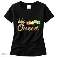 Bingo Queen Lucky Bingo Grandma Gambling Mothers Day Women's T-Shirt thumb 0