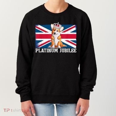 British Queen Monarchy Platinum Jubilee 70th Anniversary Women's Sweatshirt