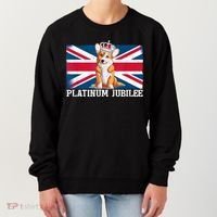 British Queen Monarchy Platinum Jubilee 70th Anniversary Women's Sweatshirt thumb 0