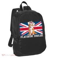 British Queen Monarchy Platinum Jubilee 70th Anniversary Port Authority Crush Ripstop Backpack thumb 0