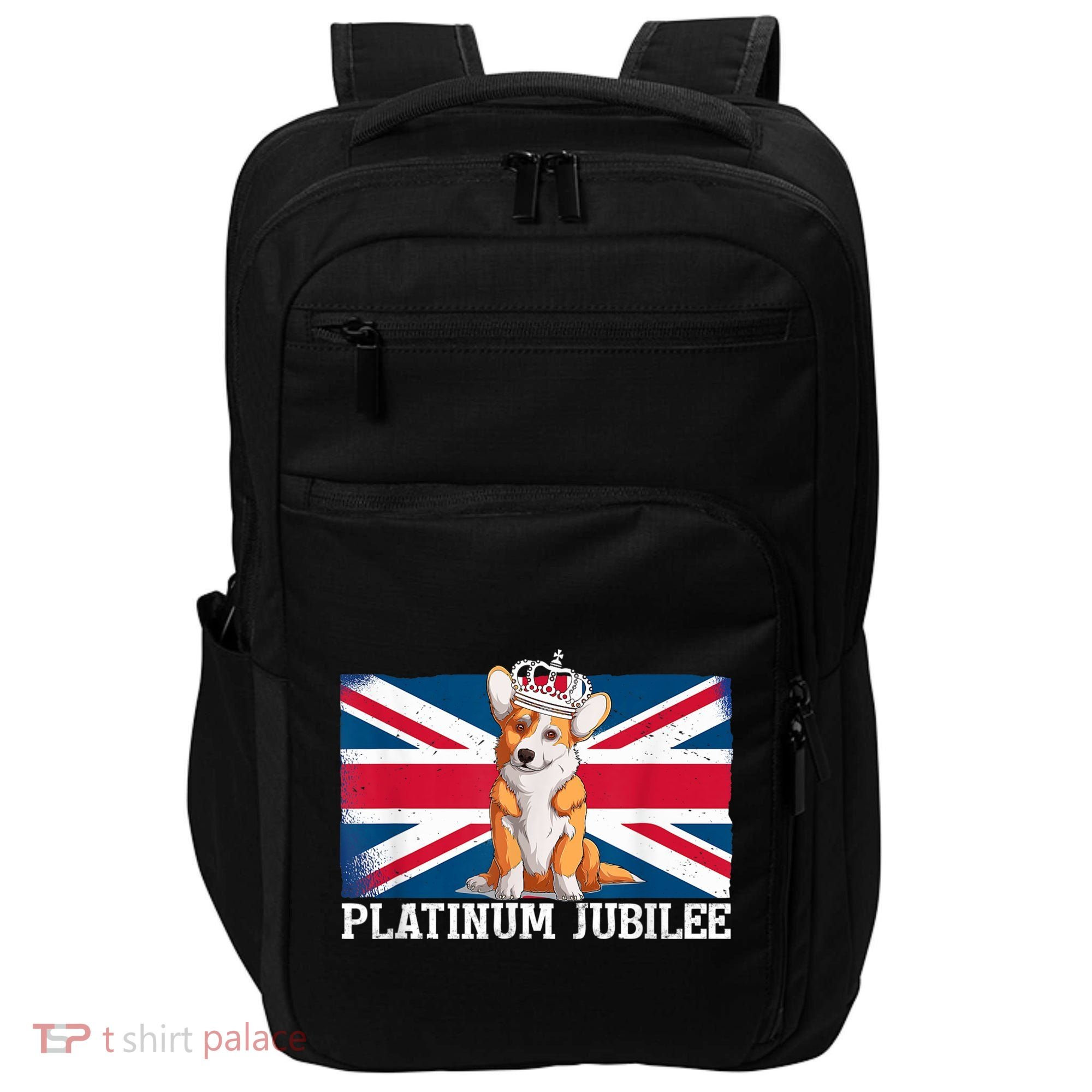 British Queen Monarchy Platinum Jubilee 70th Anniversary Impact Tech Backpack