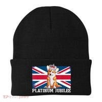 British Queen Monarchy Platinum Jubilee 70th Anniversary Beanie thumb 0