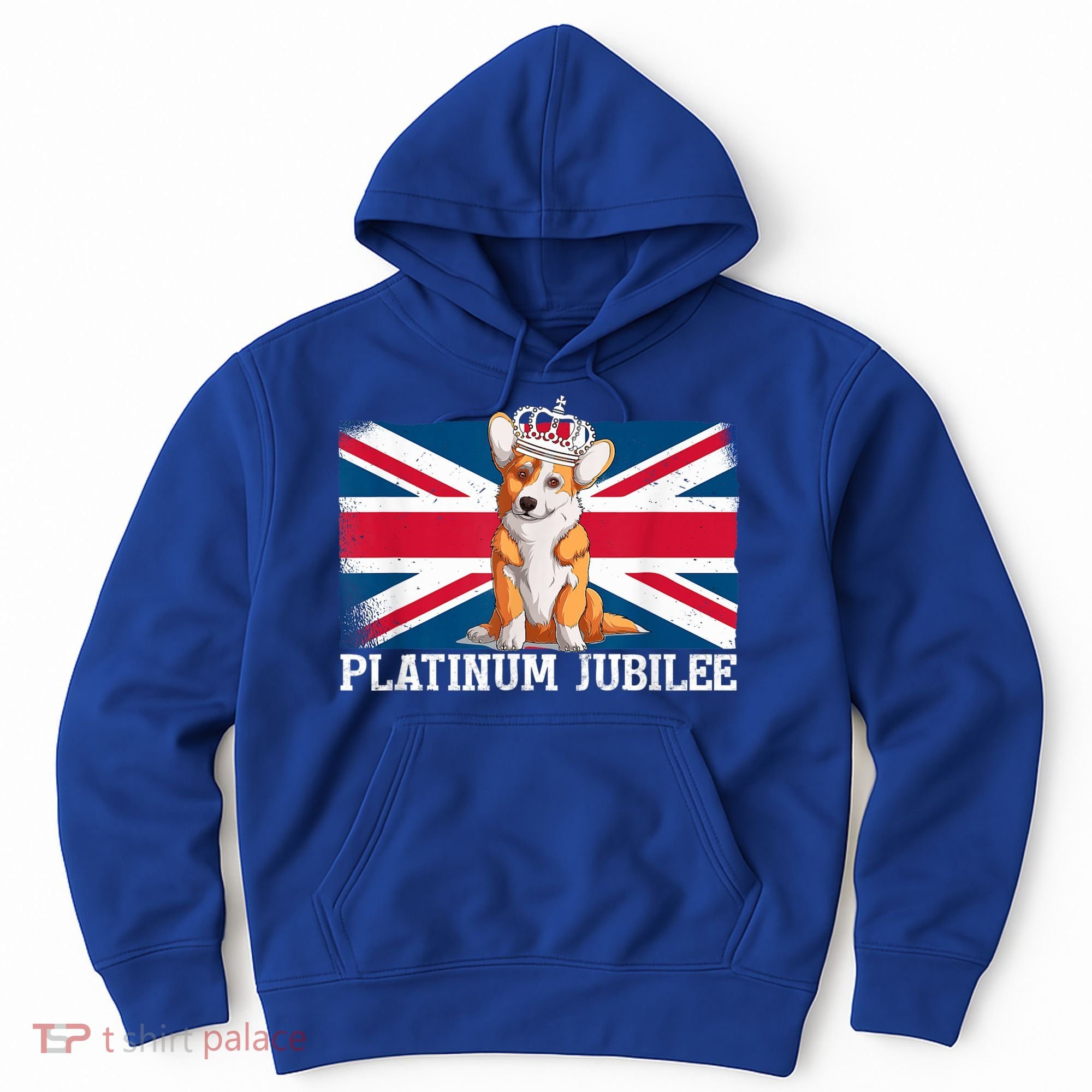 British Queen Monarchy Platinum Jubilee 70th Anniversary Hoodie