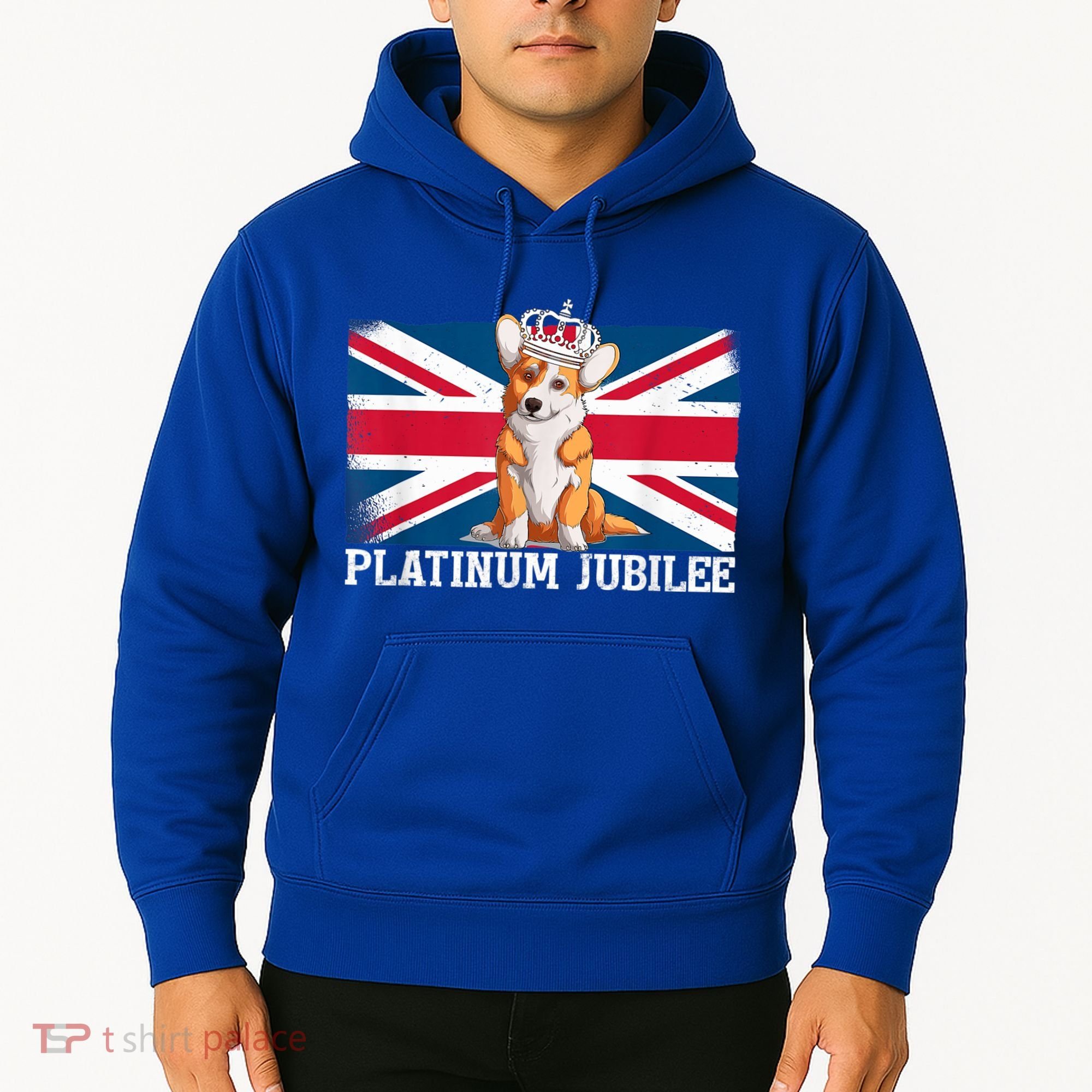 British Queen Monarchy Platinum Jubilee 70th Anniversary Hoodie