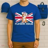 British Queen Monarchy Platinum Jubilee 70th Anniversary T-Shirt thumb 6