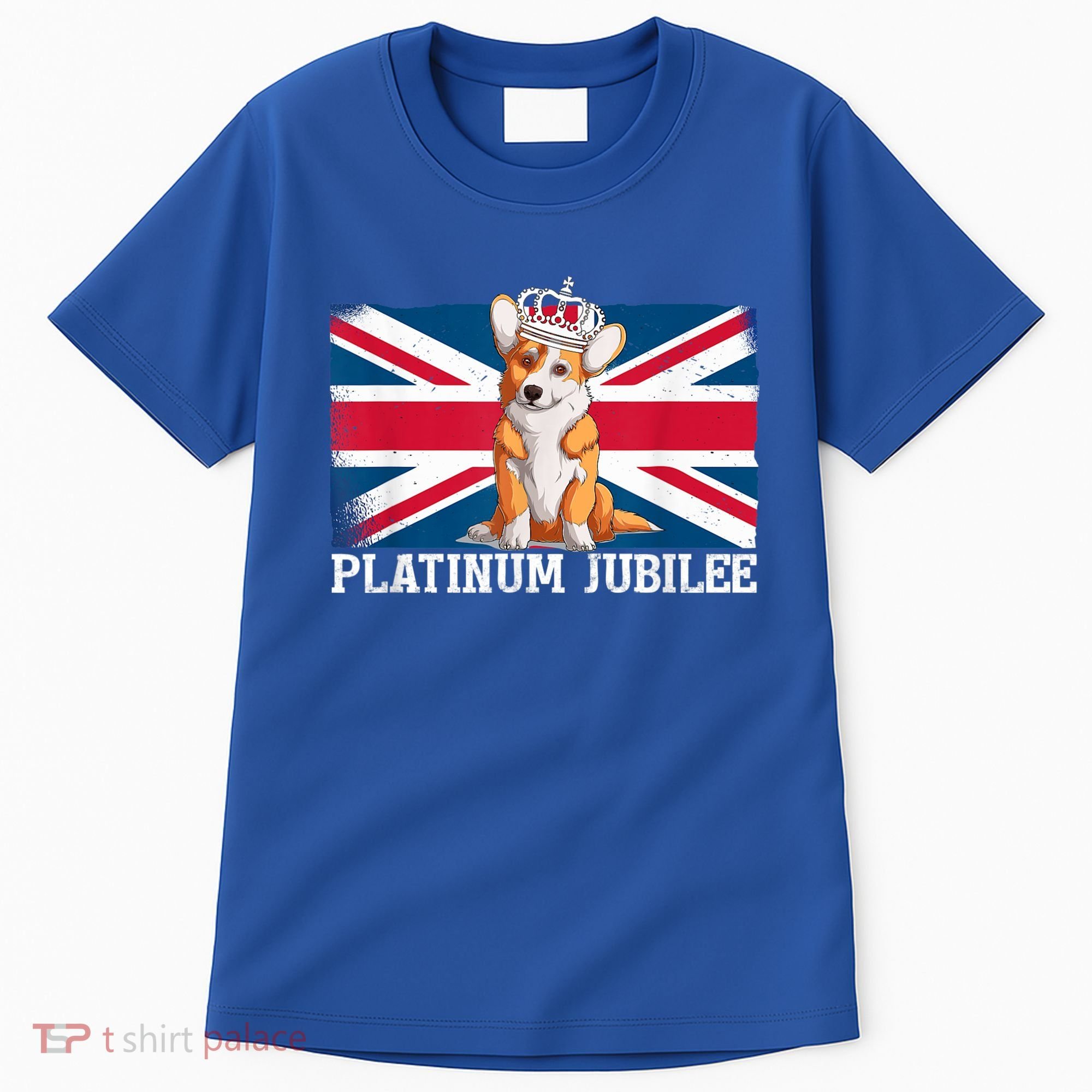 British Queen Monarchy Platinum Jubilee 70th Anniversary Tall T-Shirt