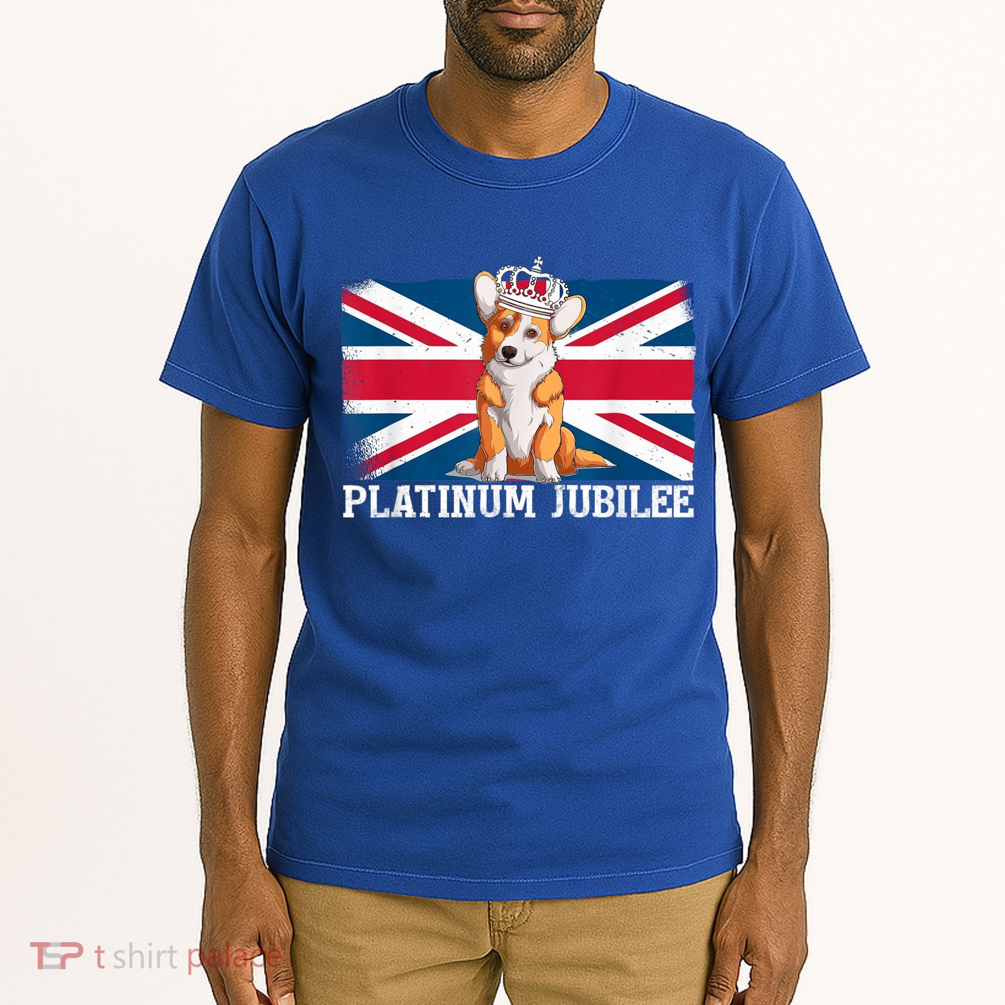 British Queen Monarchy Platinum Jubilee 70th Anniversary Tall T-Shirt