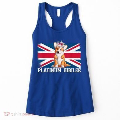 British Queen Monarchy Platinum Jubilee 70th Anniversary Women's Tank Top