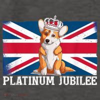 British Queen Monarchy Platinum Jubilee 70th Anniversary Vector Backpack thumb 2