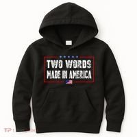BIDEN QUOTE Two Words, Made In America Kids Hoodie thumb 0