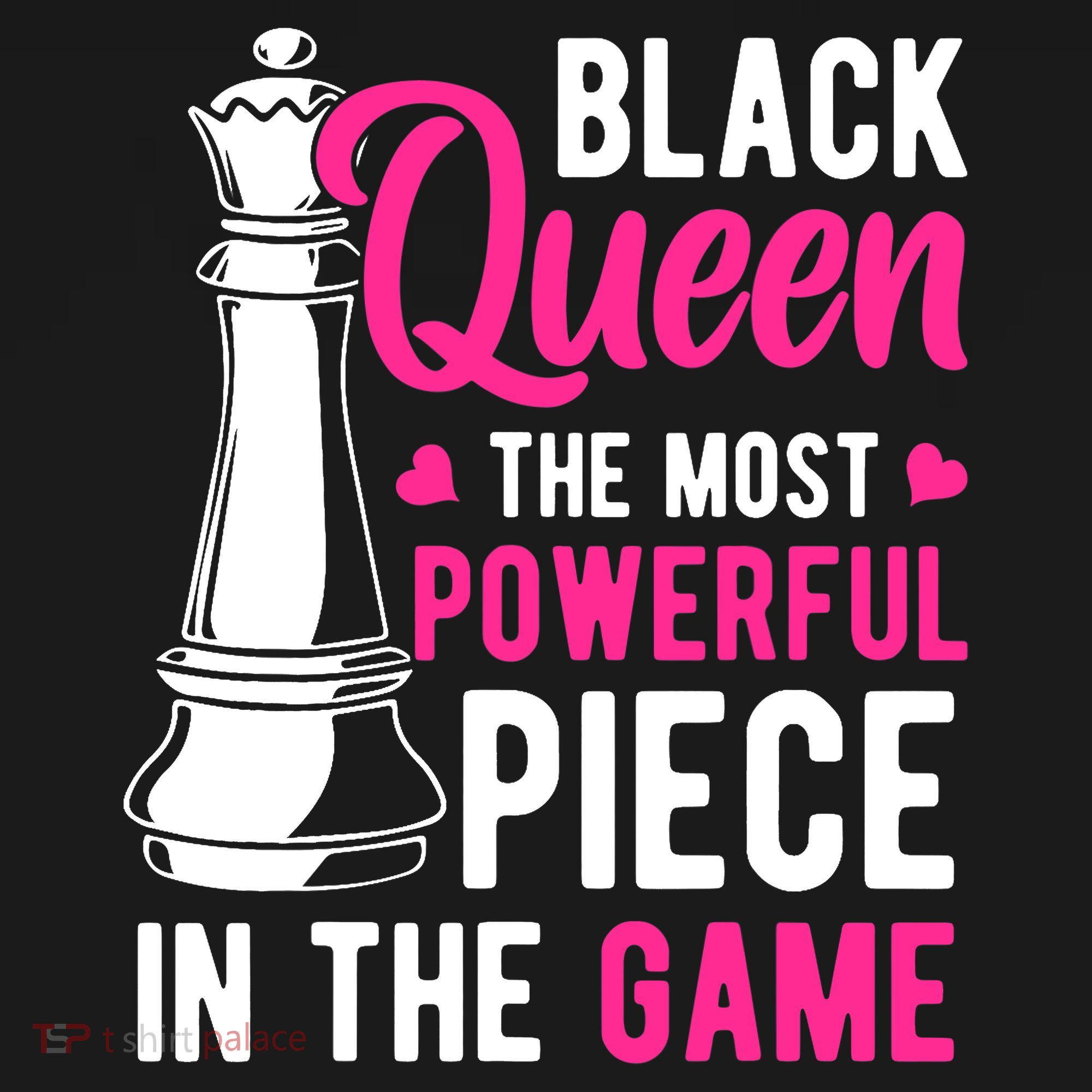 Black Queen The Most Powerful Piece In The Game Wo Ornament