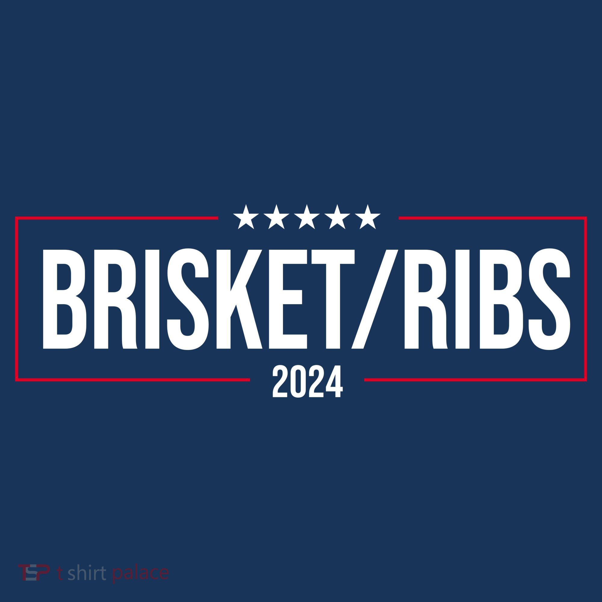 Brisket Ribs 2024 Political Women's Hoodie
