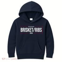 Brisket Ribs 2024 Political Kids Hoodie thumb 0
