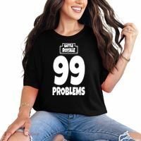 Battle Royale 99 Problems Comfort Colors T-Shirt thumb 0