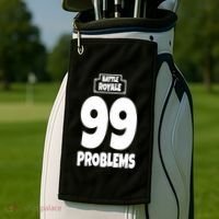 Battle Royale 99 Problems Golf Towel thumb 2