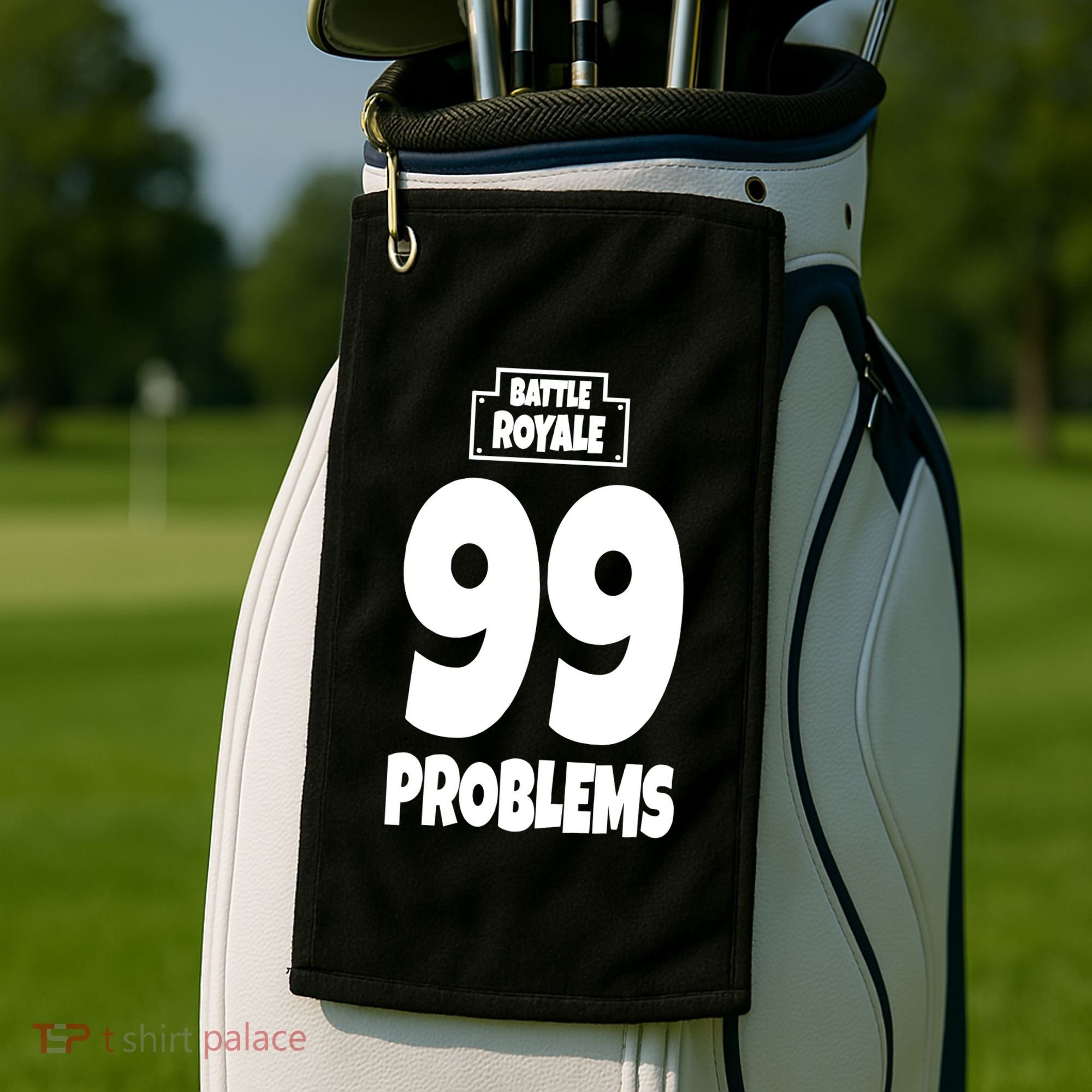 Battle Royale 99 Problems Golf Towel