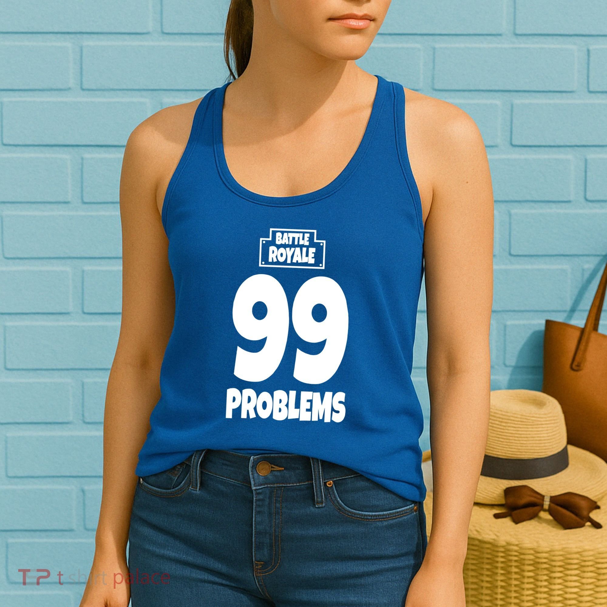 Battle Royale 99 Problems Women's Tank Top