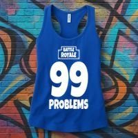 Battle Royale 99 Problems Women's Tank Top thumb 3