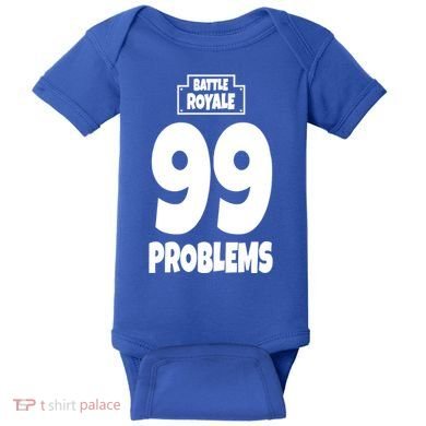 Battle Royale 99 Problems Baby Bodysuit