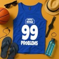 Battle Royale 99 Problems Tank Top thumb 4