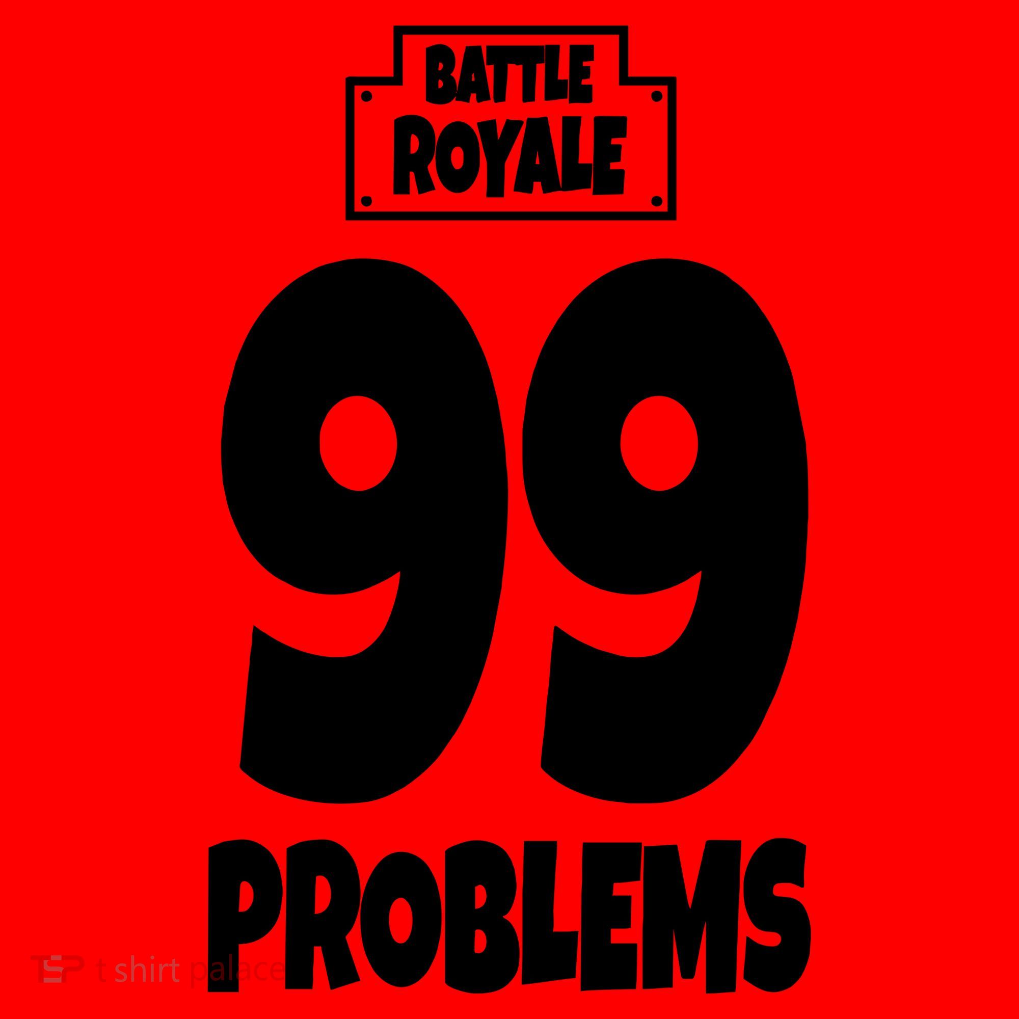 Battle Royale 99 Problems Santa Hat