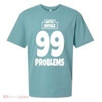 Battle Royale 99 Problems Sueded Cloud Jersey T-Shirt thumb 0