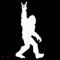 Bigfoot Rock And Roll For Sasquatch Believers Stripe Pom Pom Beanie thumb 2