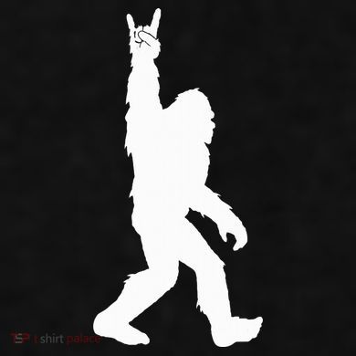 Bigfoot Rock And Roll For Sasquatch Believers Ladies PosiCharge Tri-Blend Wicking Tank