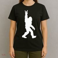 Bigfoot Rock And Roll For Sasquatch Believers T-Shirt thumb 4