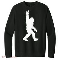 Bigfoot Rock And Roll For Sasquatch Believers V.I.T. Fleece Crew Sweatshirt thumb 0