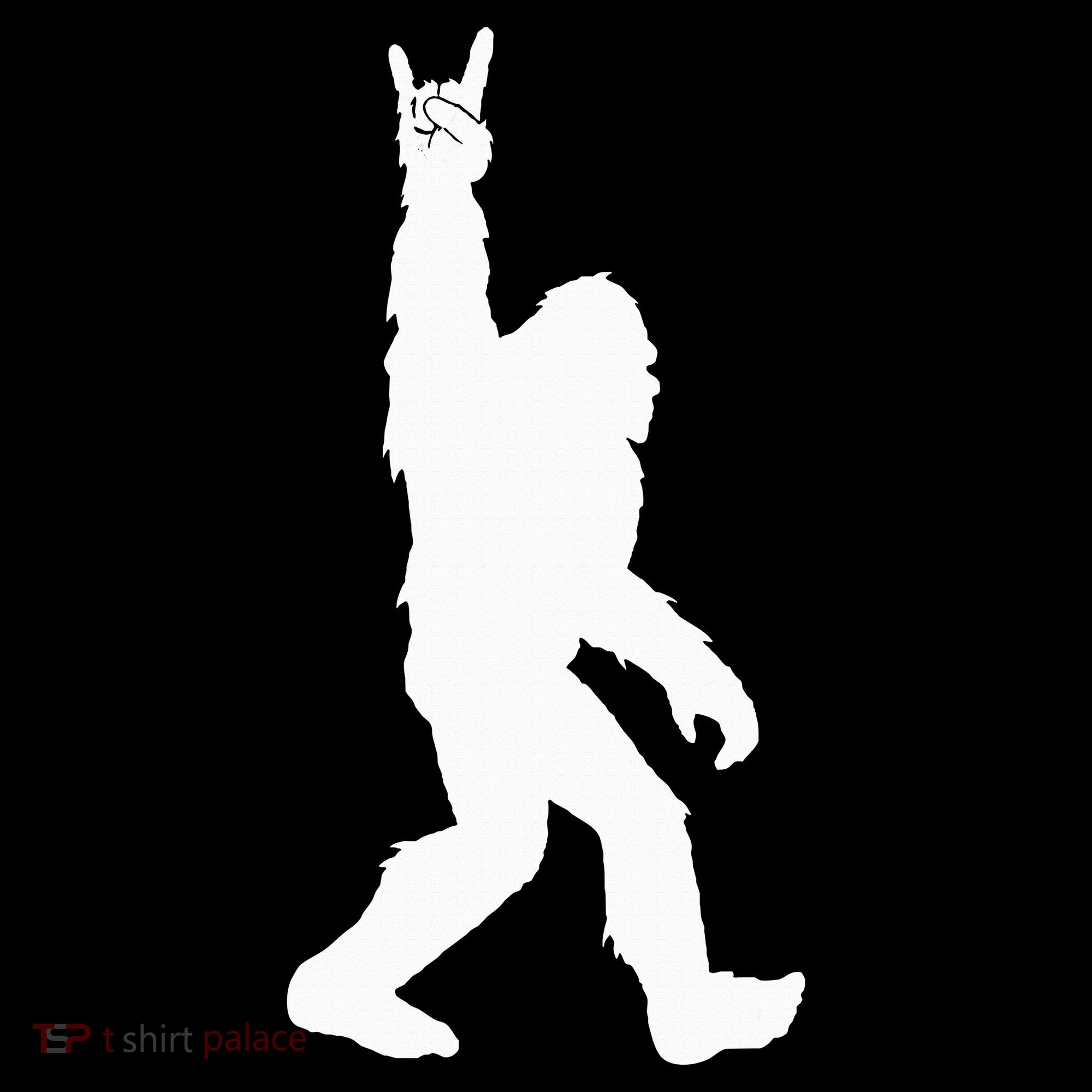 Bigfoot Rock And Roll For Sasquatch Believers Women's Hoodie
