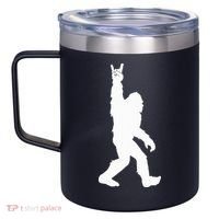 Bigfoot Rock And Roll For Sasquatch Believers 12oz Stainless Steel Coffee Mug thumb 2